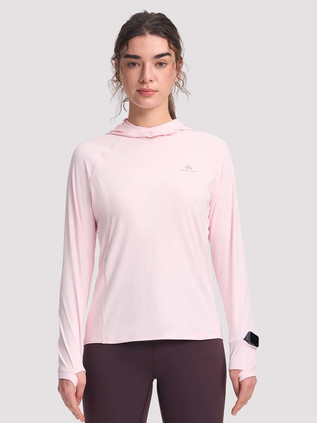 Women's UPF 50+ Hooded Sun Protection Top