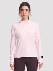Women's UPF 50+ Hooded Sun Protection Top PIONEER CAMP