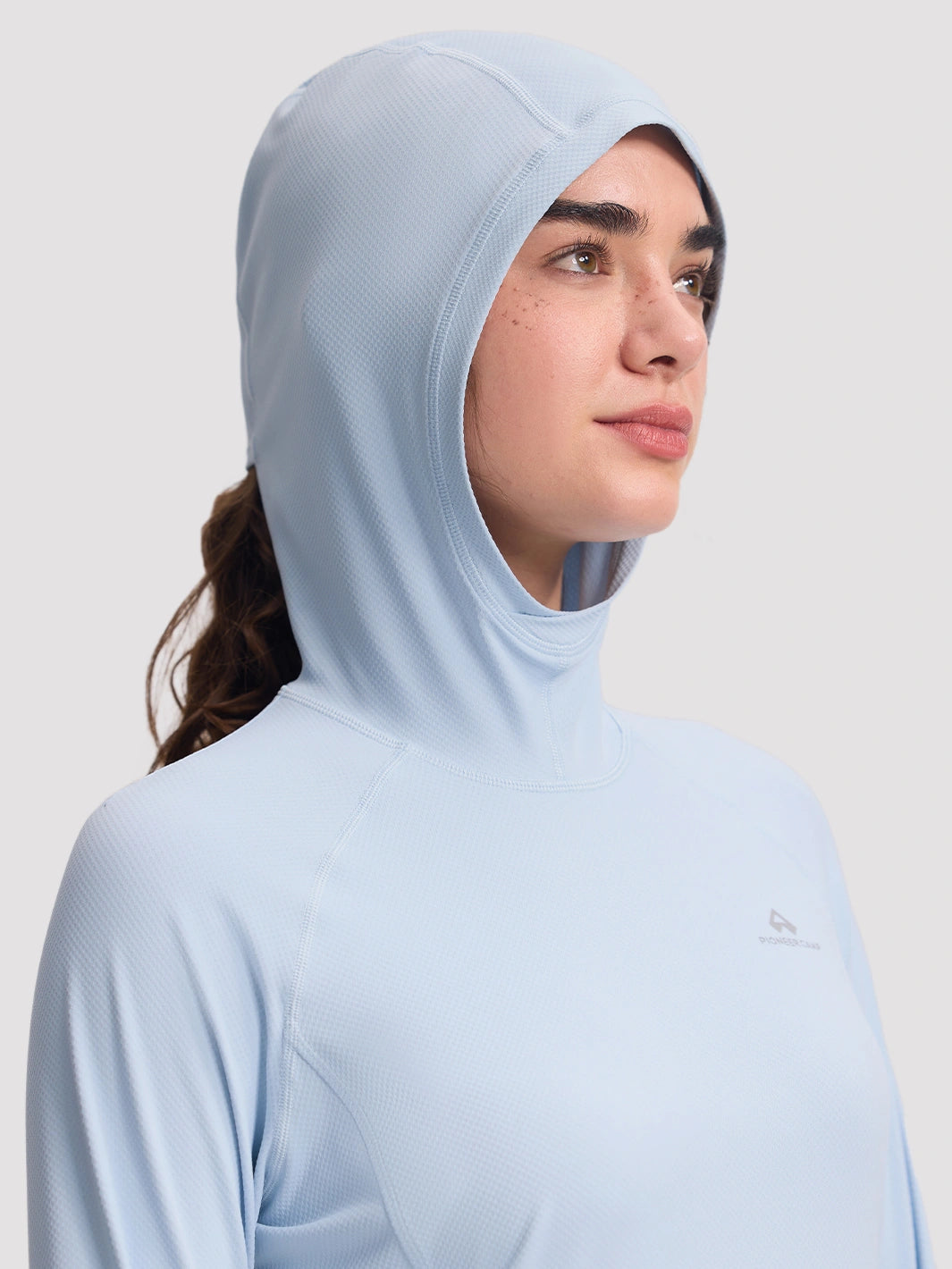 Women's UPF 50+ Hooded Sun Protection Top
