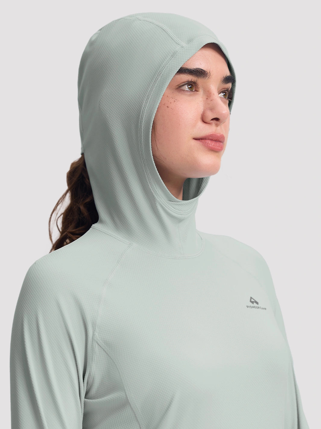 Women's UPF 50+ Hooded Sun Protection Top