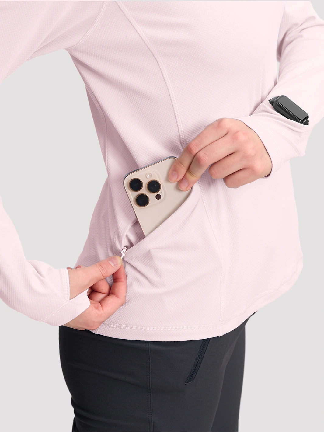 Women's UPF 50+ Hooded Sun Protection Top