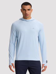 Men's UPF 50+ Hooded Sun Protection Top