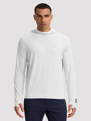 Men's UPF 50+ Hooded Sun Protection Top PIONEER CAMP