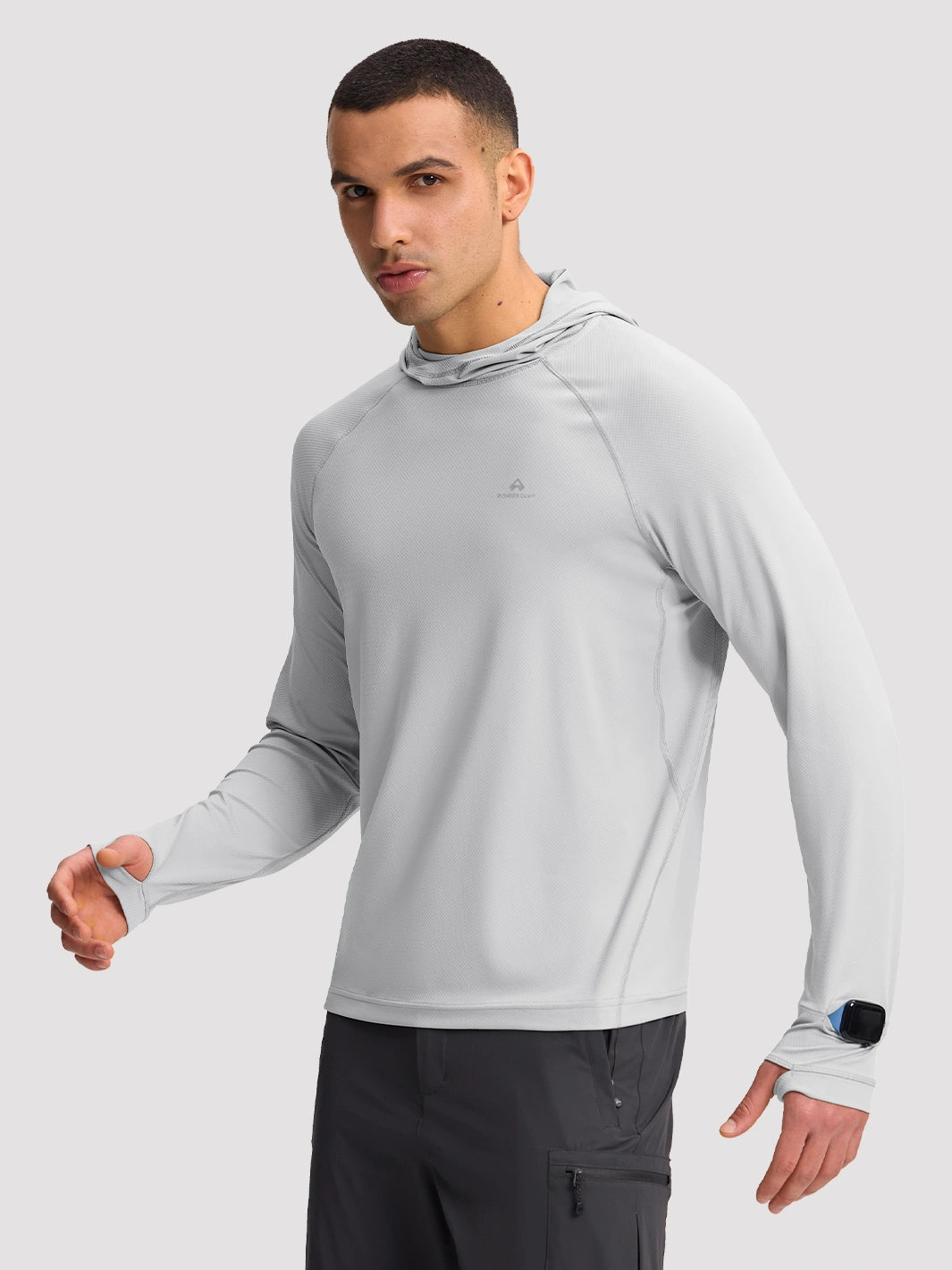 Men's UPF 50+ Hooded Sun Protection Top