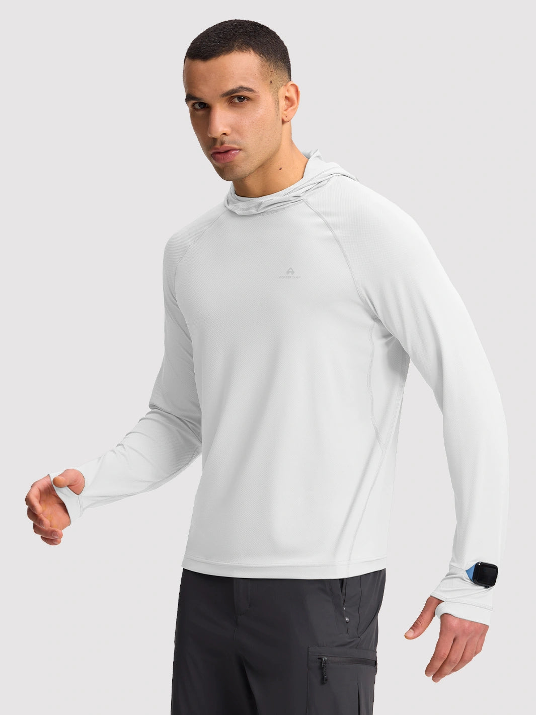 Men's UPF 50+ Hooded Sun Protection Top