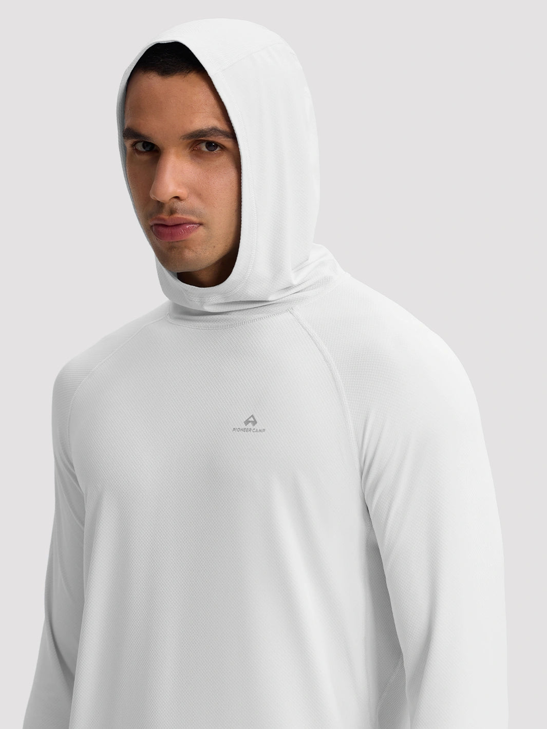 Men's UPF 50+ Hooded Sun Protection Top