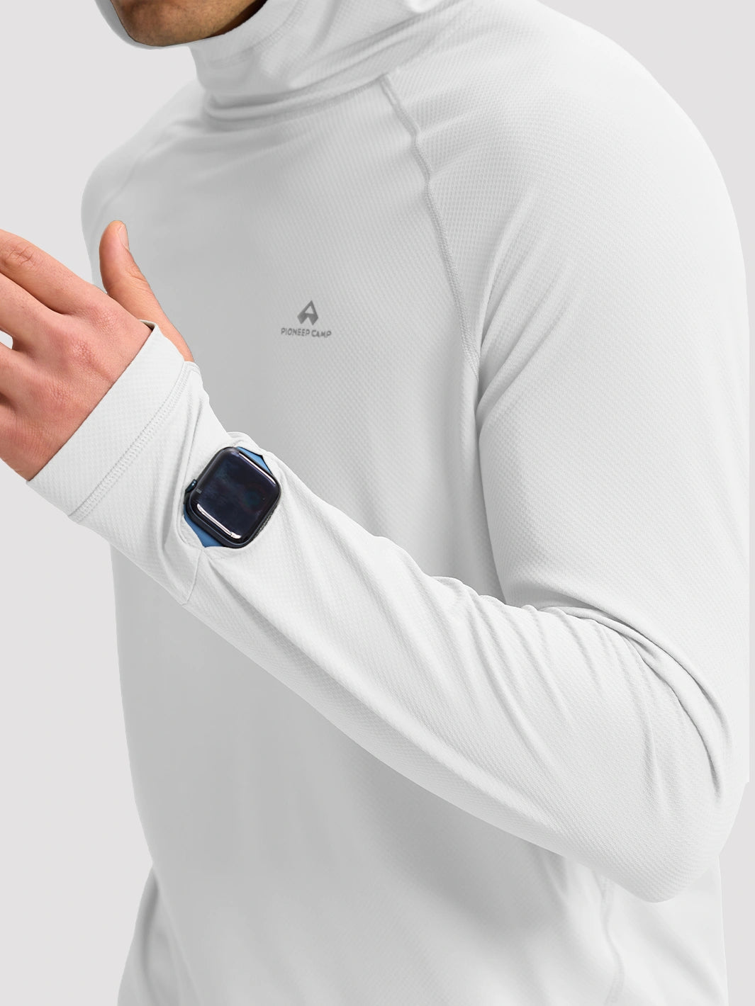 Men's UPF 50+ Hooded Sun Protection Top