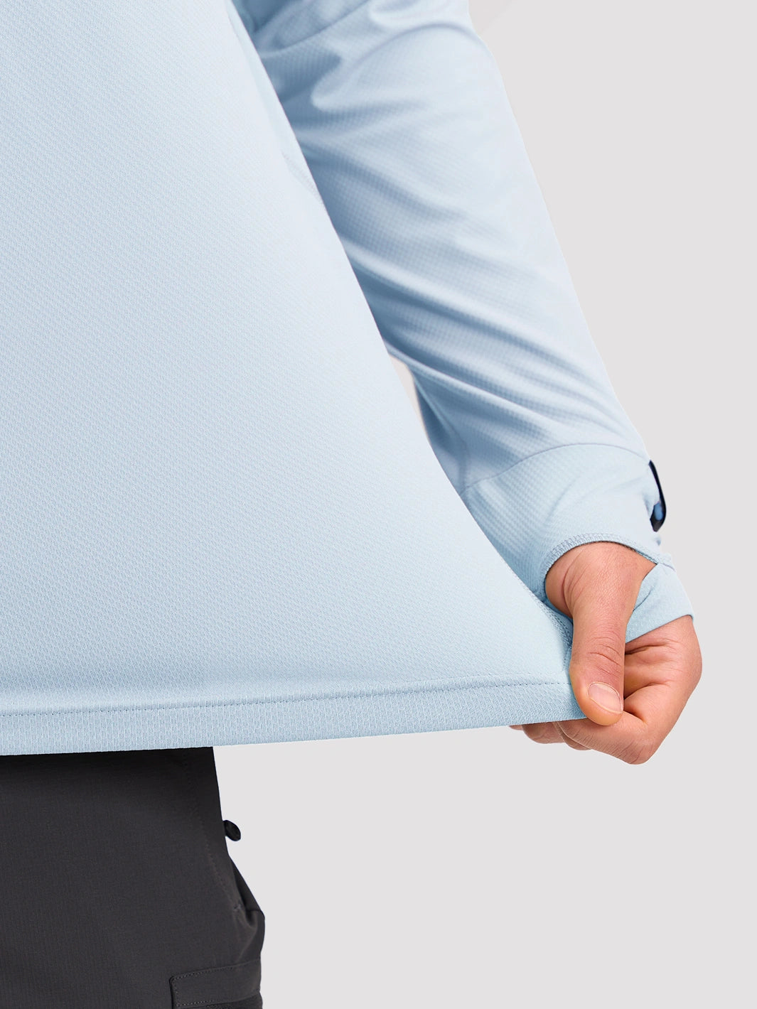 Men's UPF 50+ Hooded Sun Protection Top