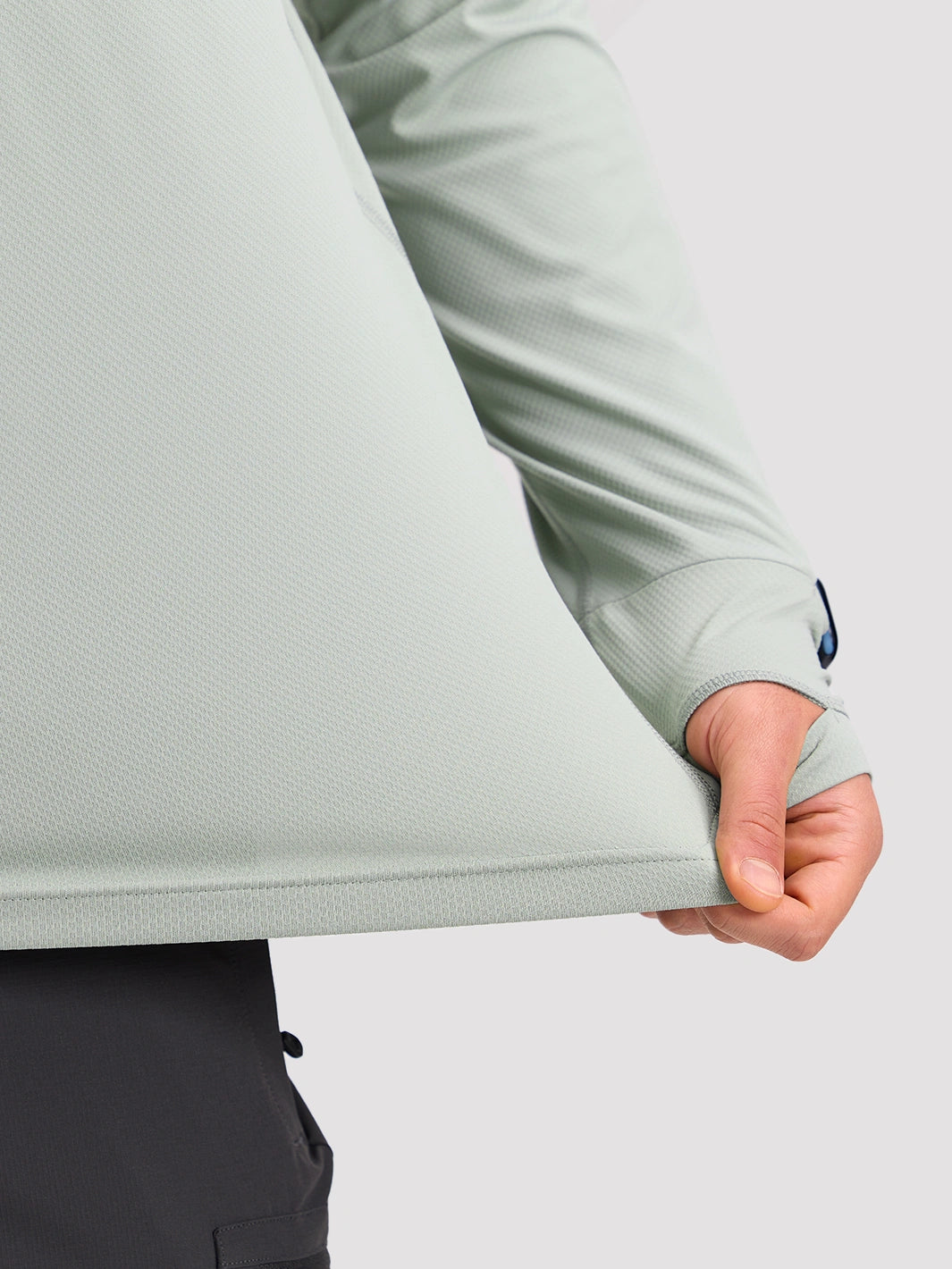 Men's UPF 50+ Hooded Sun Protection Top