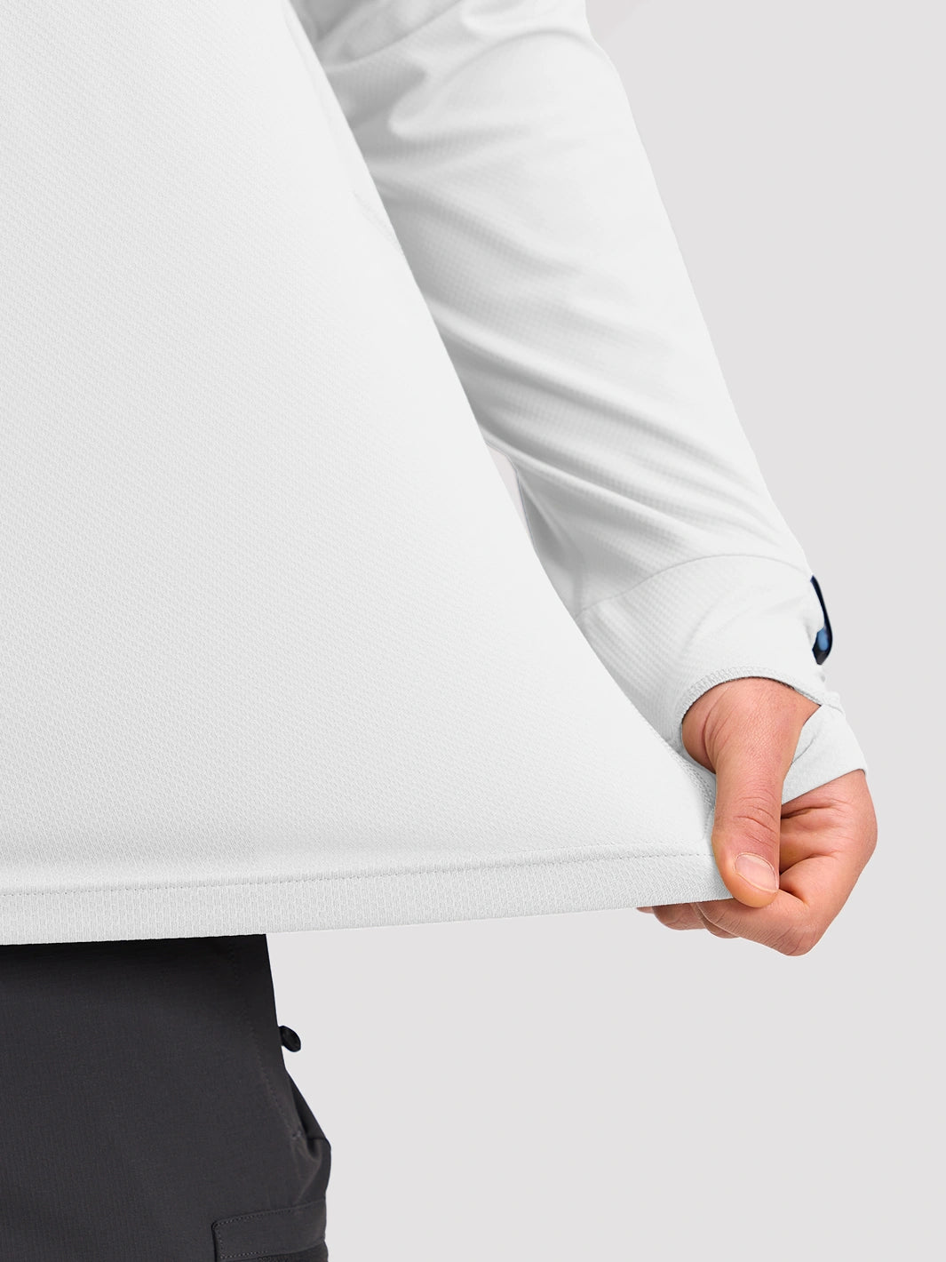 Men's UPF 50+ Hooded Sun Protection Top