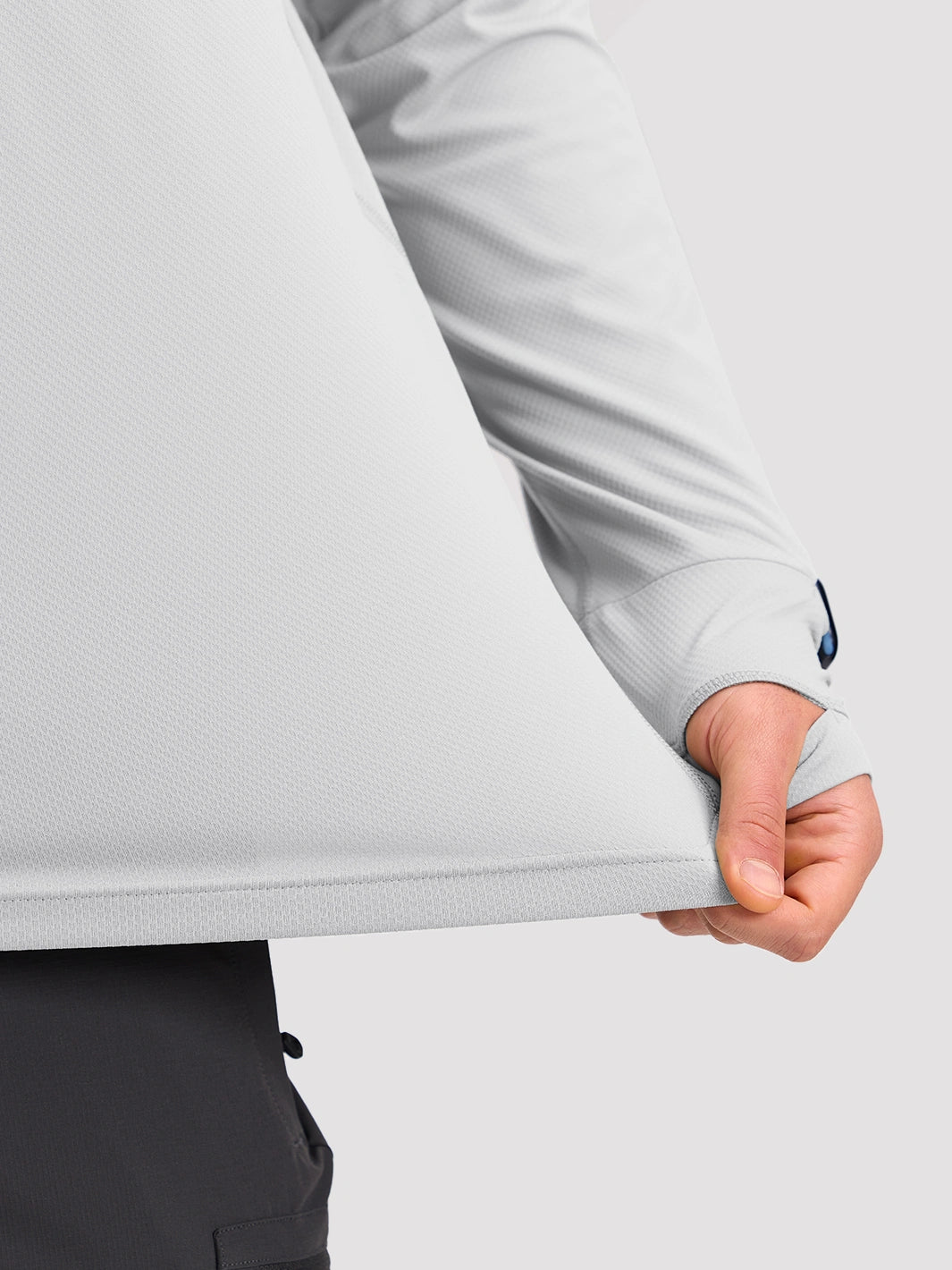 Men's UPF 50+ Hooded Sun Protection Top