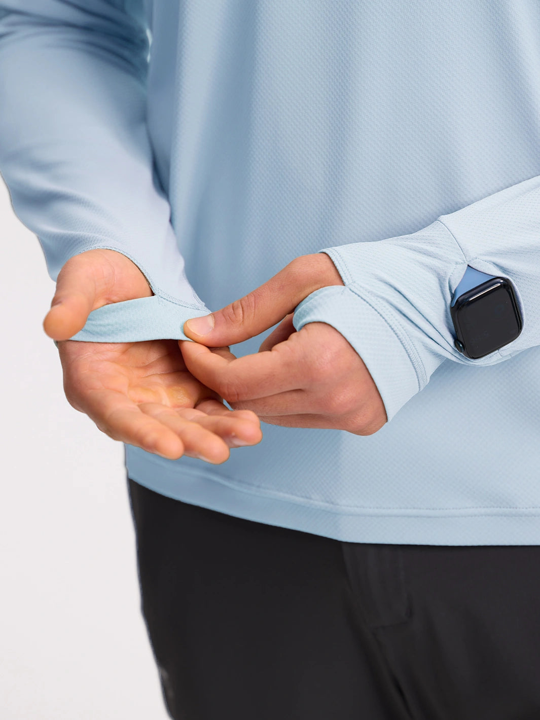 Men's UPF 50+ Hooded Sun Protection Top