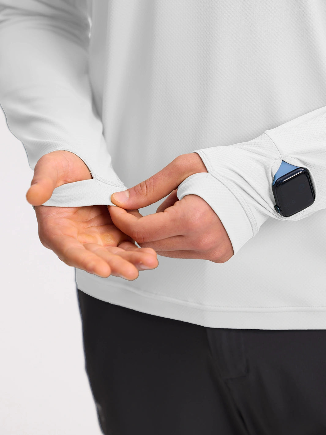 Men's UPF 50+ Hooded Sun Protection Top