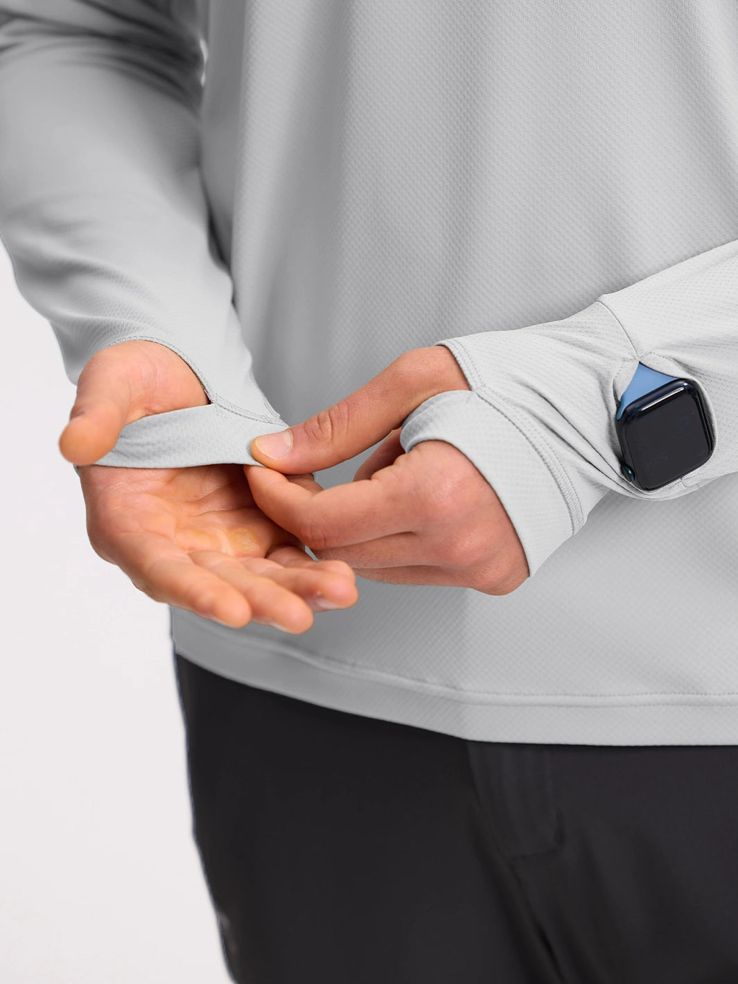 Men's UPF 50+ Hooded Sun Protection Top