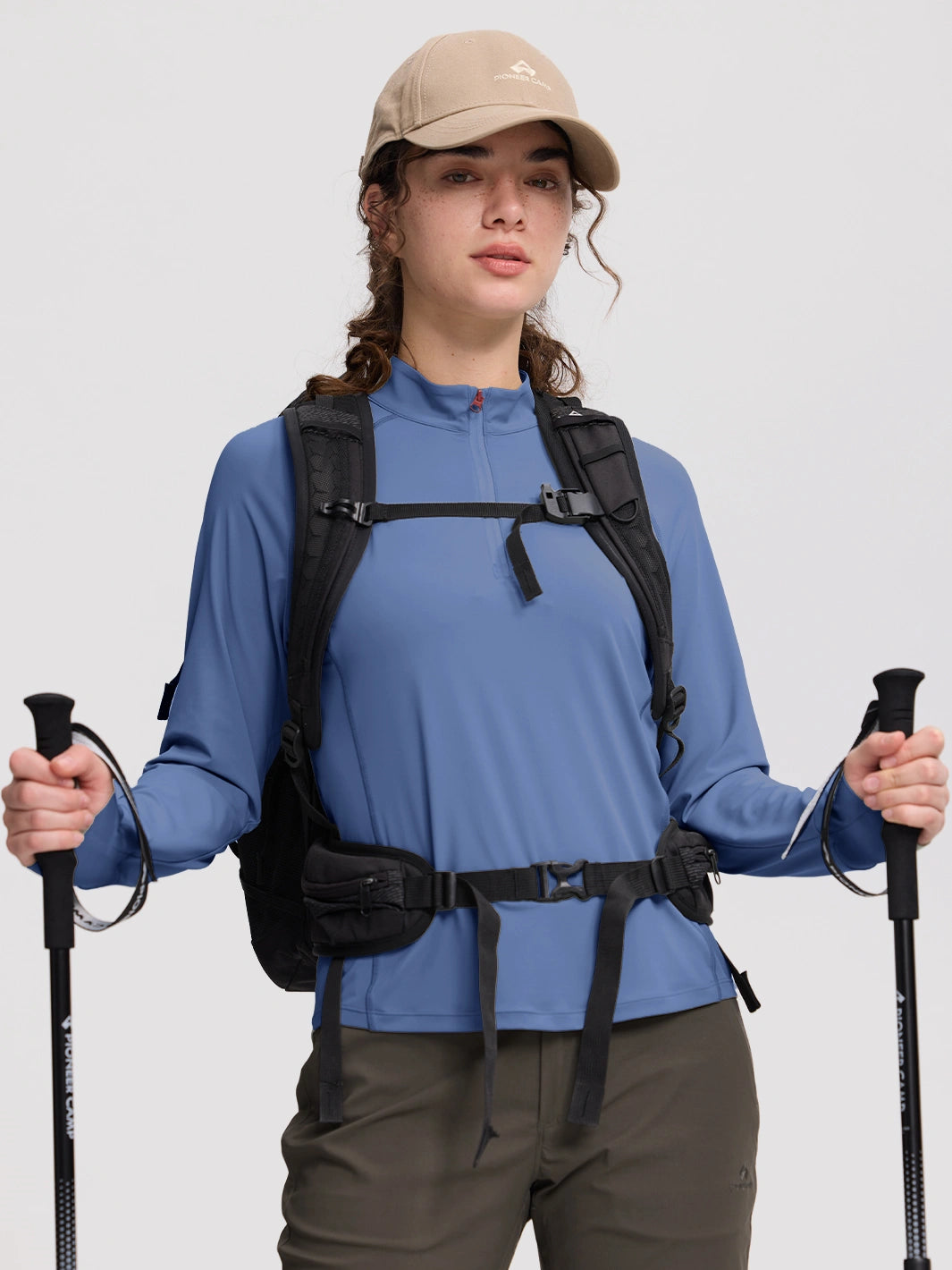 Women's UPF 50+ Hooded Sun Protection Shirt