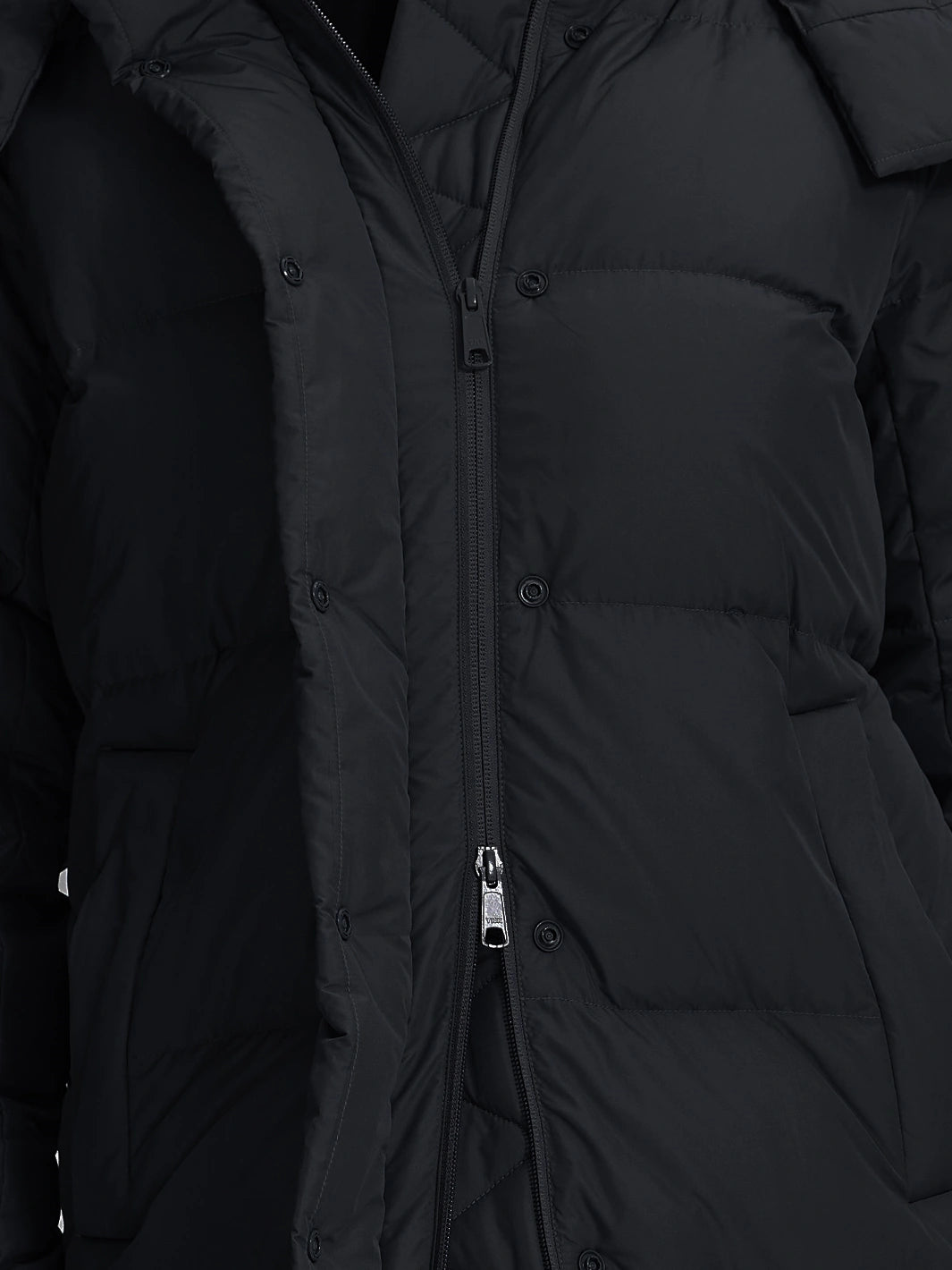 Women's Long Hooded Down Jacket PIONEER CAMP