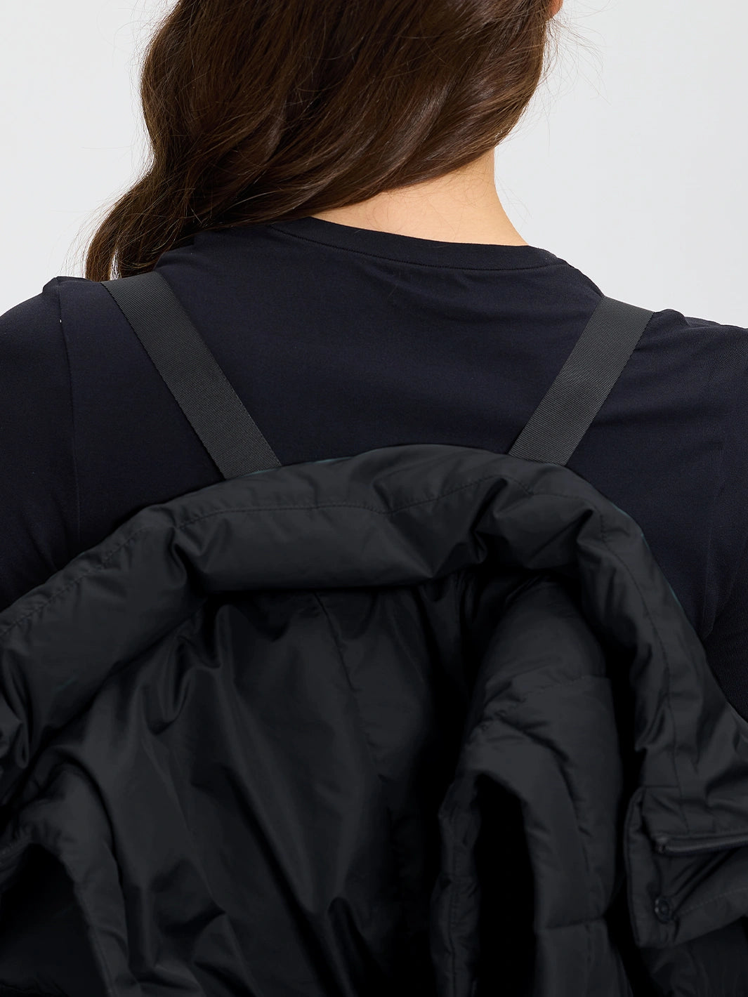 Women's Long Hooded Down Jacket PIONEER CAMP