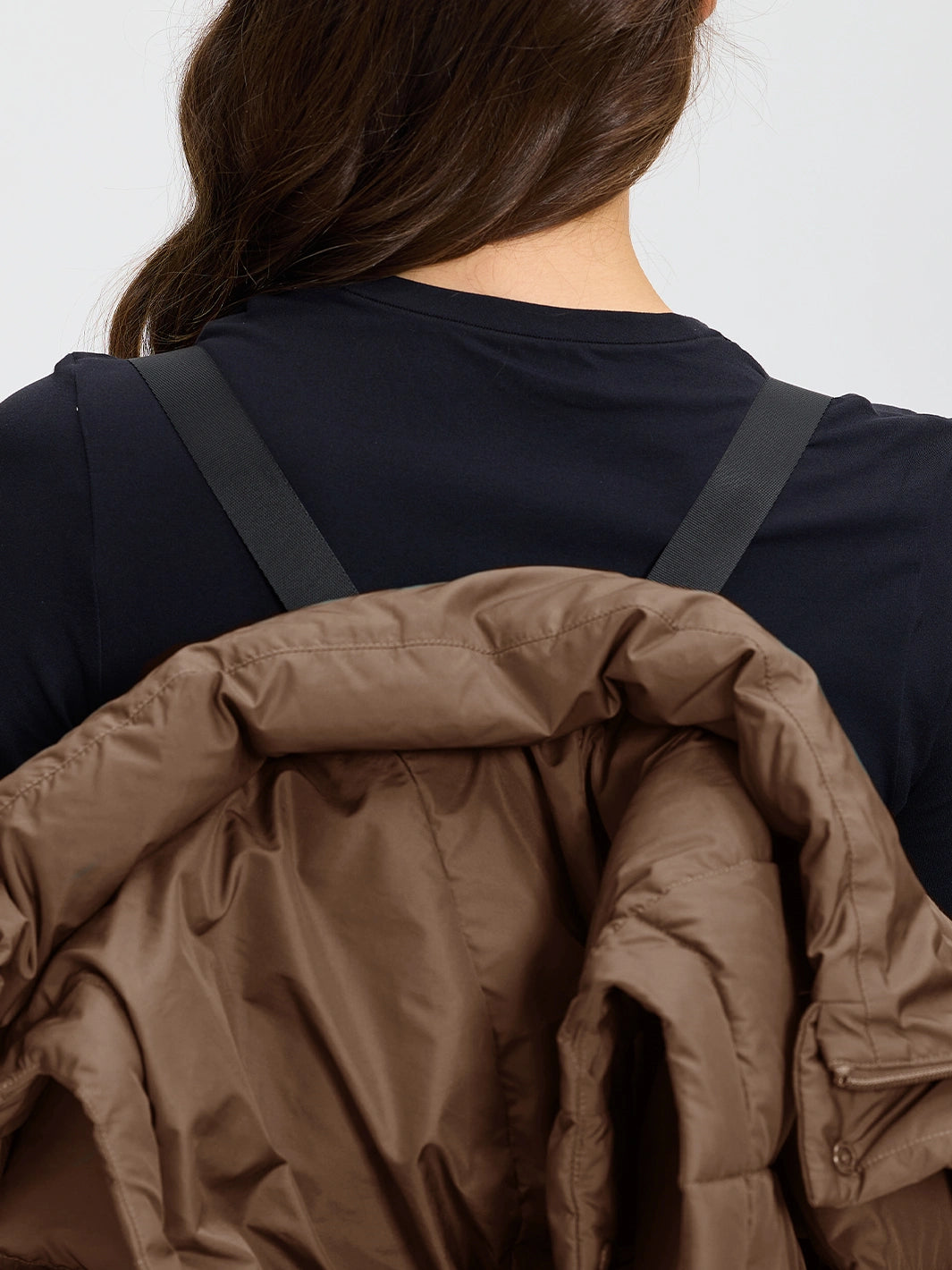 Women's Long Hooded Down Jacket PIONEER CAMP