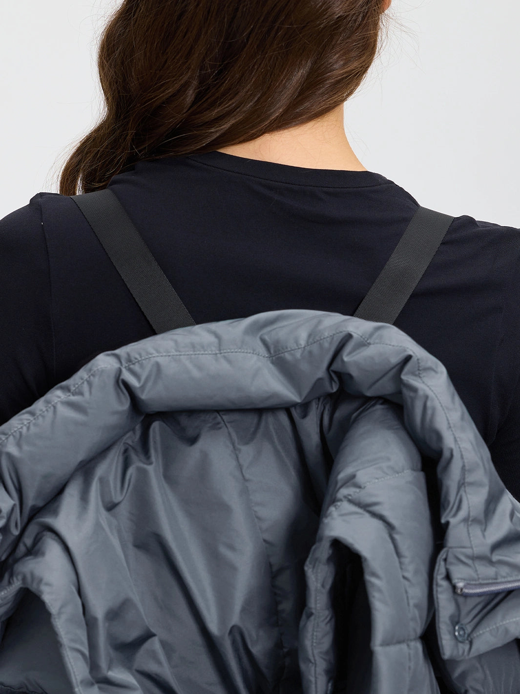 Women's Long Hooded Down Jacket PIONEER CAMP