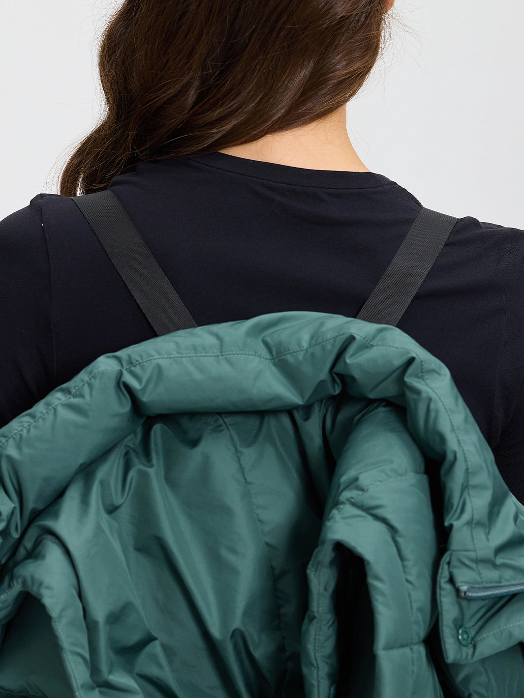 Women's Long Hooded Down Jacket PIONEER CAMP