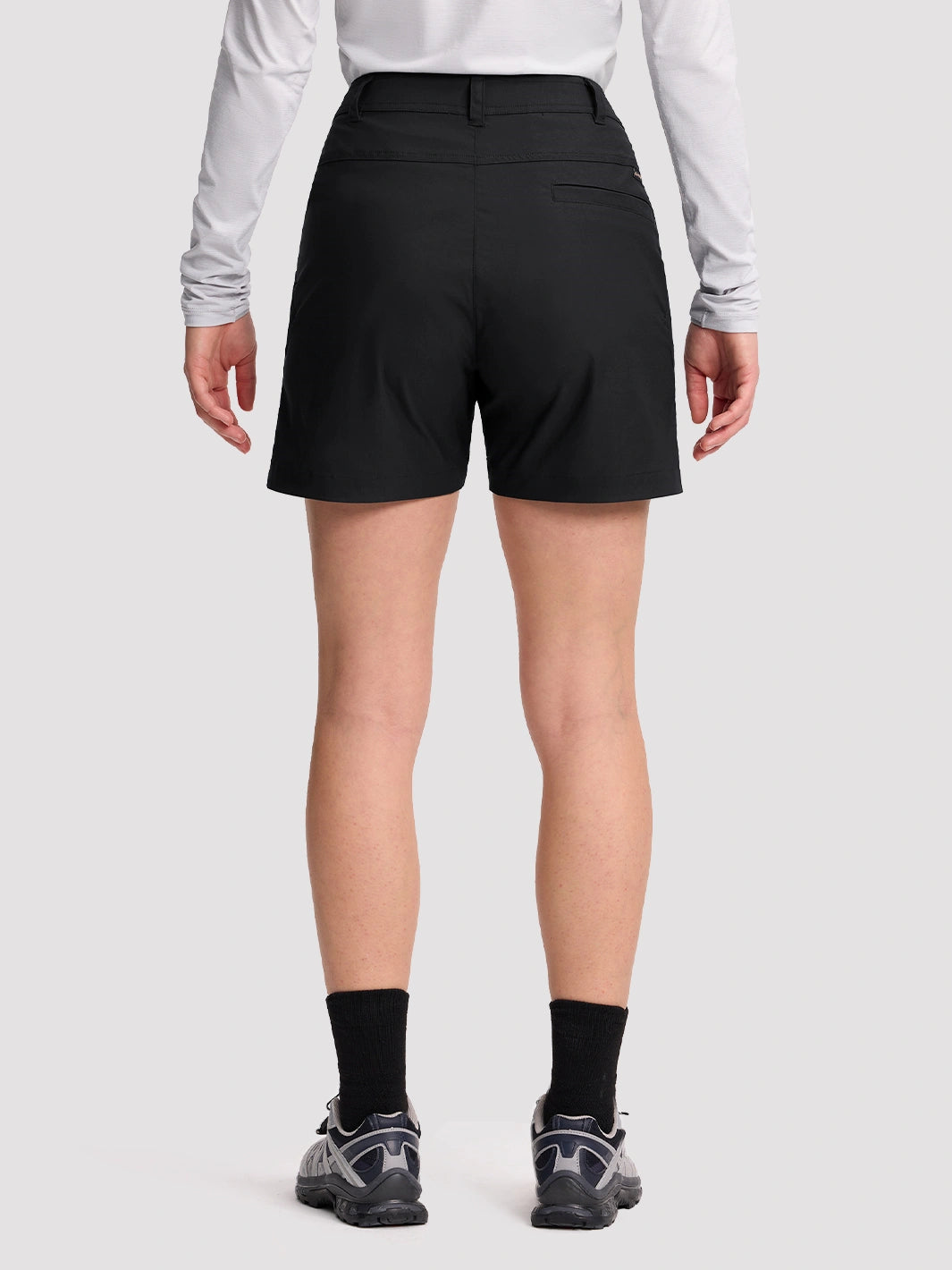 Pantalones cortos de senderismo de secado rápido para mujer de 5 pulgadas