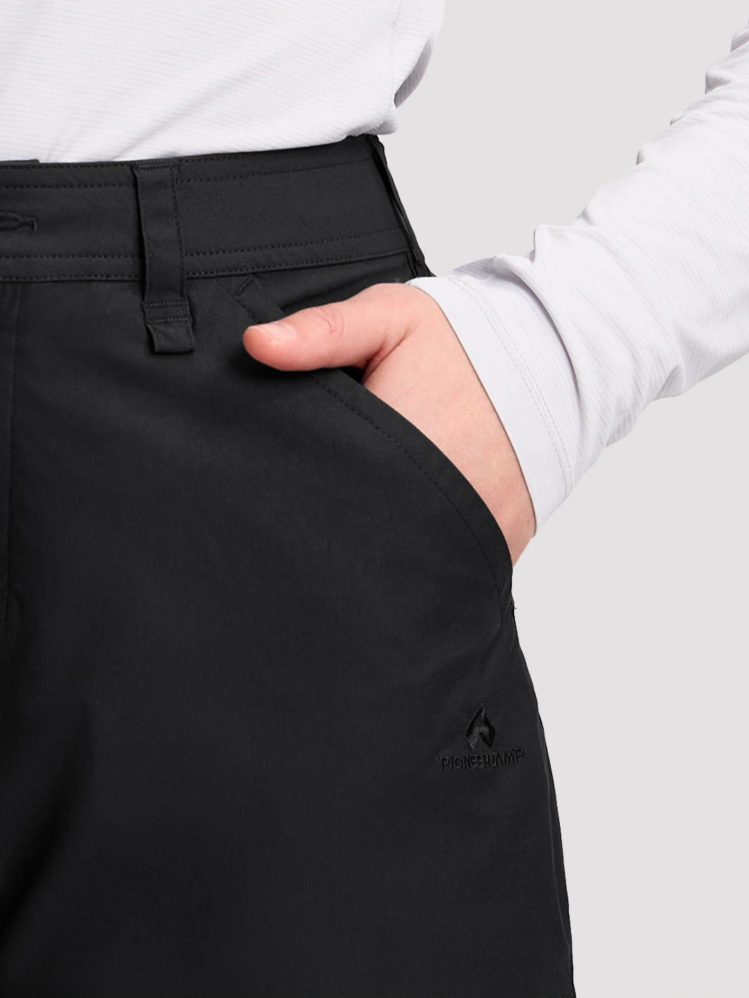Pantalones cortos de senderismo de secado rápido para mujer de 5 pulgadas