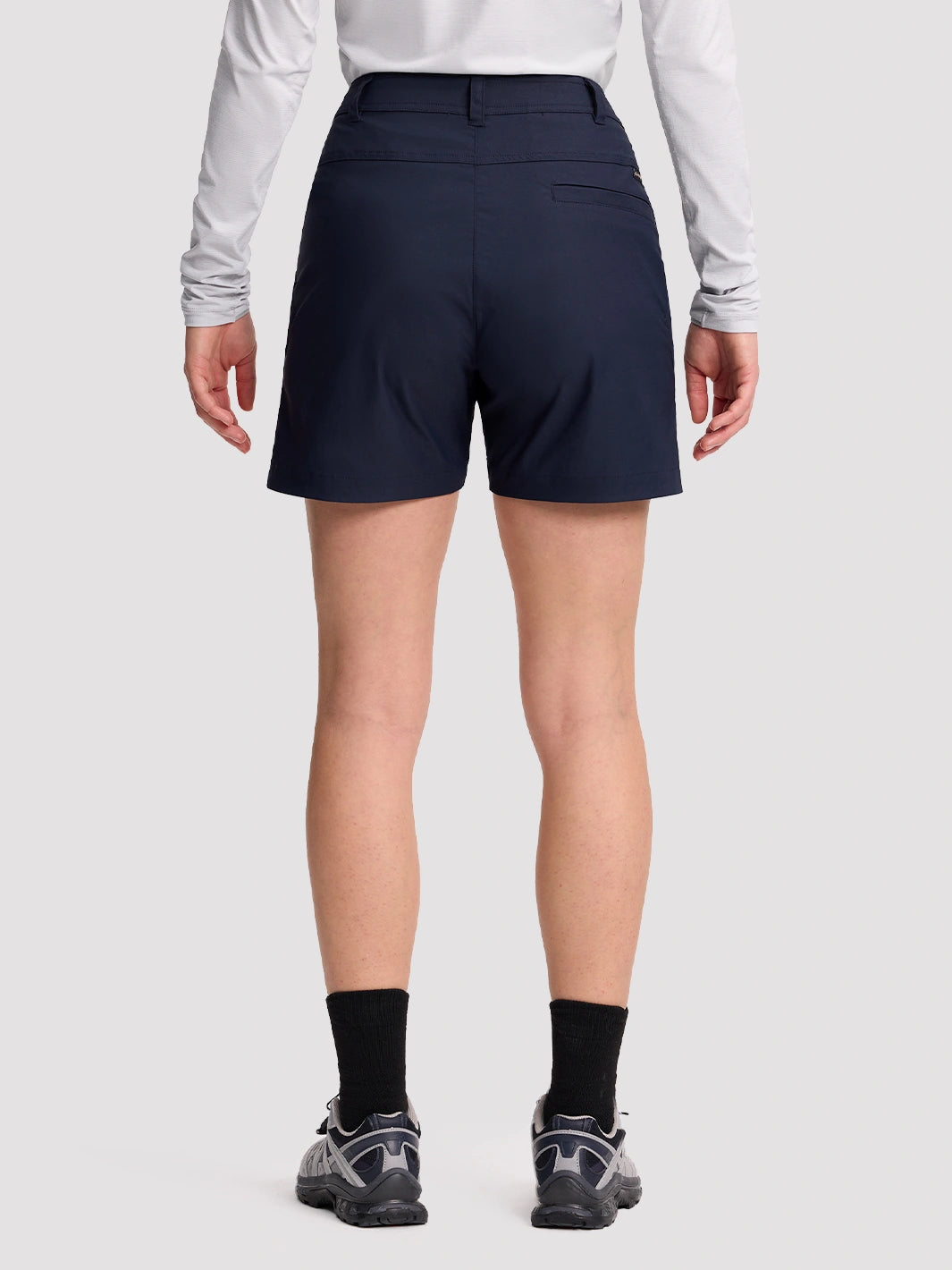 Pantalones cortos de senderismo de secado rápido para mujer de 5 pulgadas