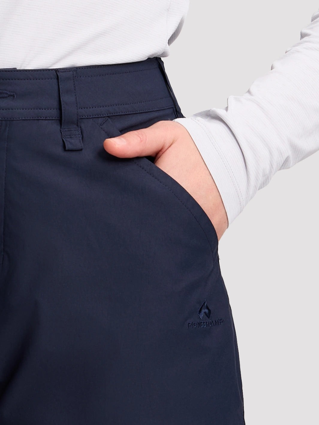 Pantalones cortos de senderismo de secado rápido para mujer de 5 pulgadas