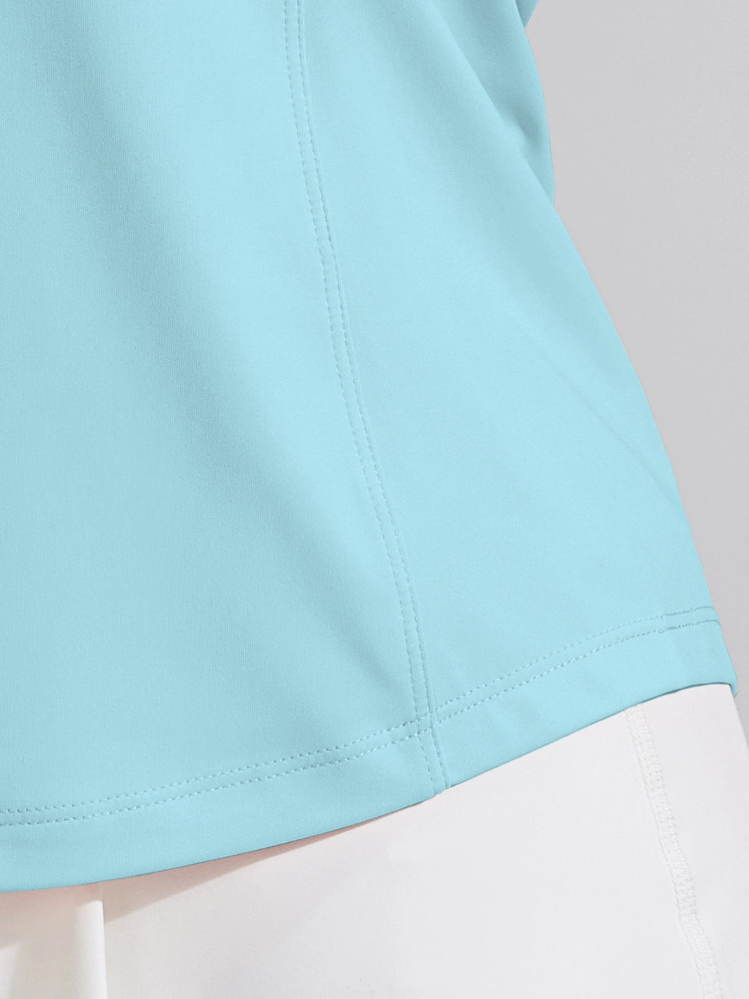 Women's UPF 50+ Sleeveless Golf Polo with Half-Zip