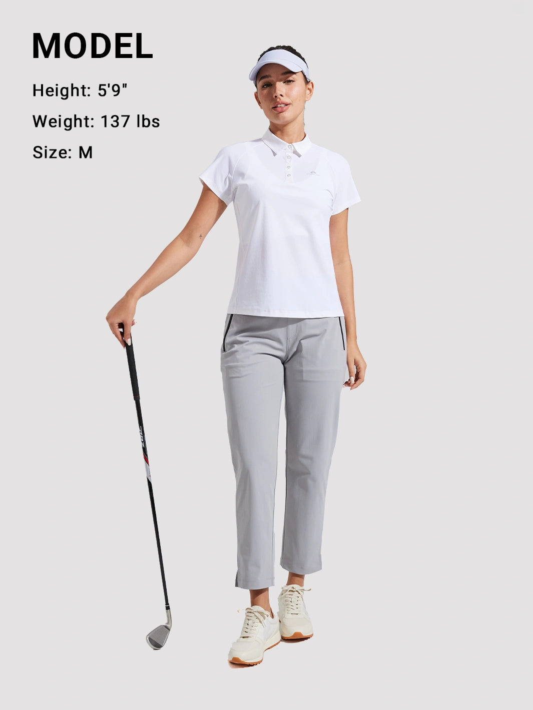 Women's UPF 50+ 4-Button Performance Polo Shirt