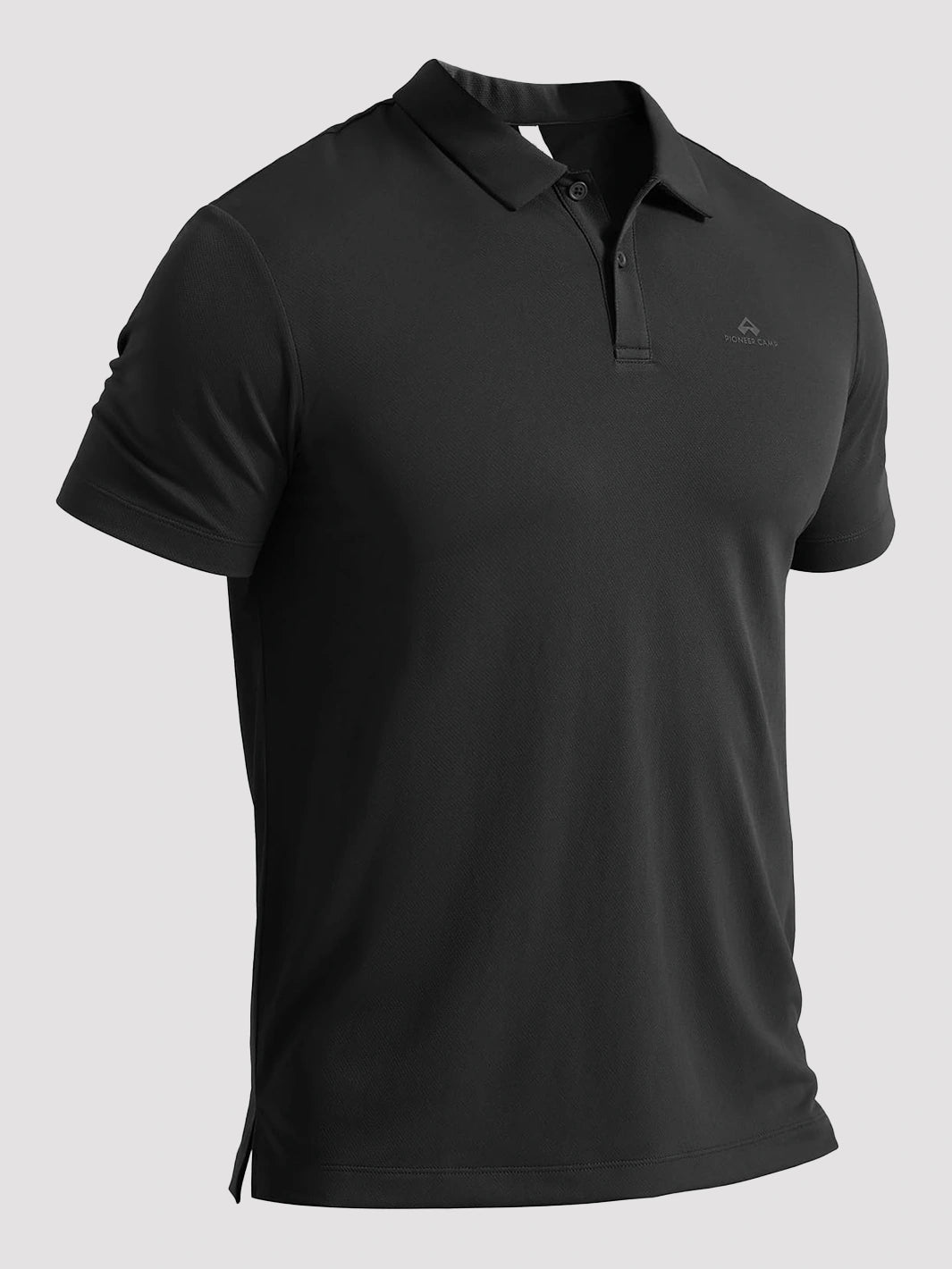 Polo da uomo UPF 50+ ad asciugatura rapida e ad alte prestazioni per abbigliamento sportivo