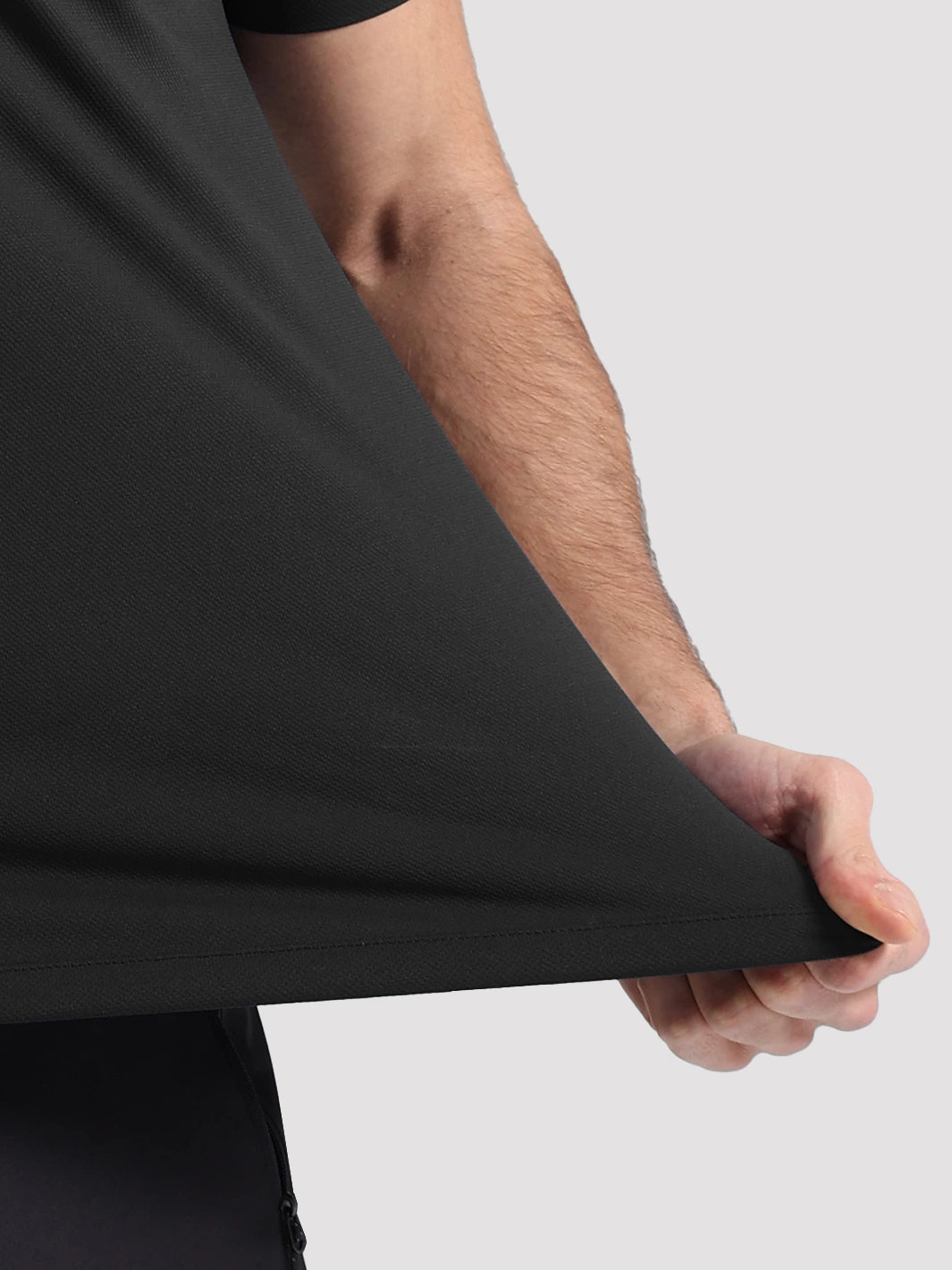 Polo da uomo UPF 50+ ad asciugatura rapida e ad alte prestazioni per abbigliamento sportivo
