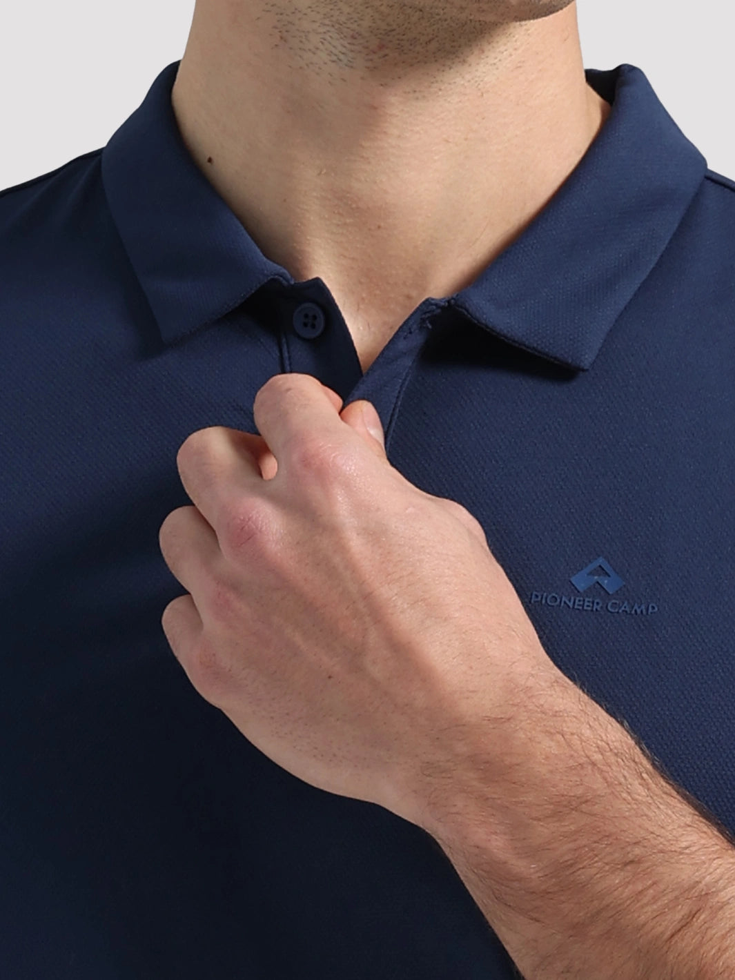 Polo da uomo UPF 50+ ad asciugatura rapida e ad alte prestazioni per abbigliamento sportivo