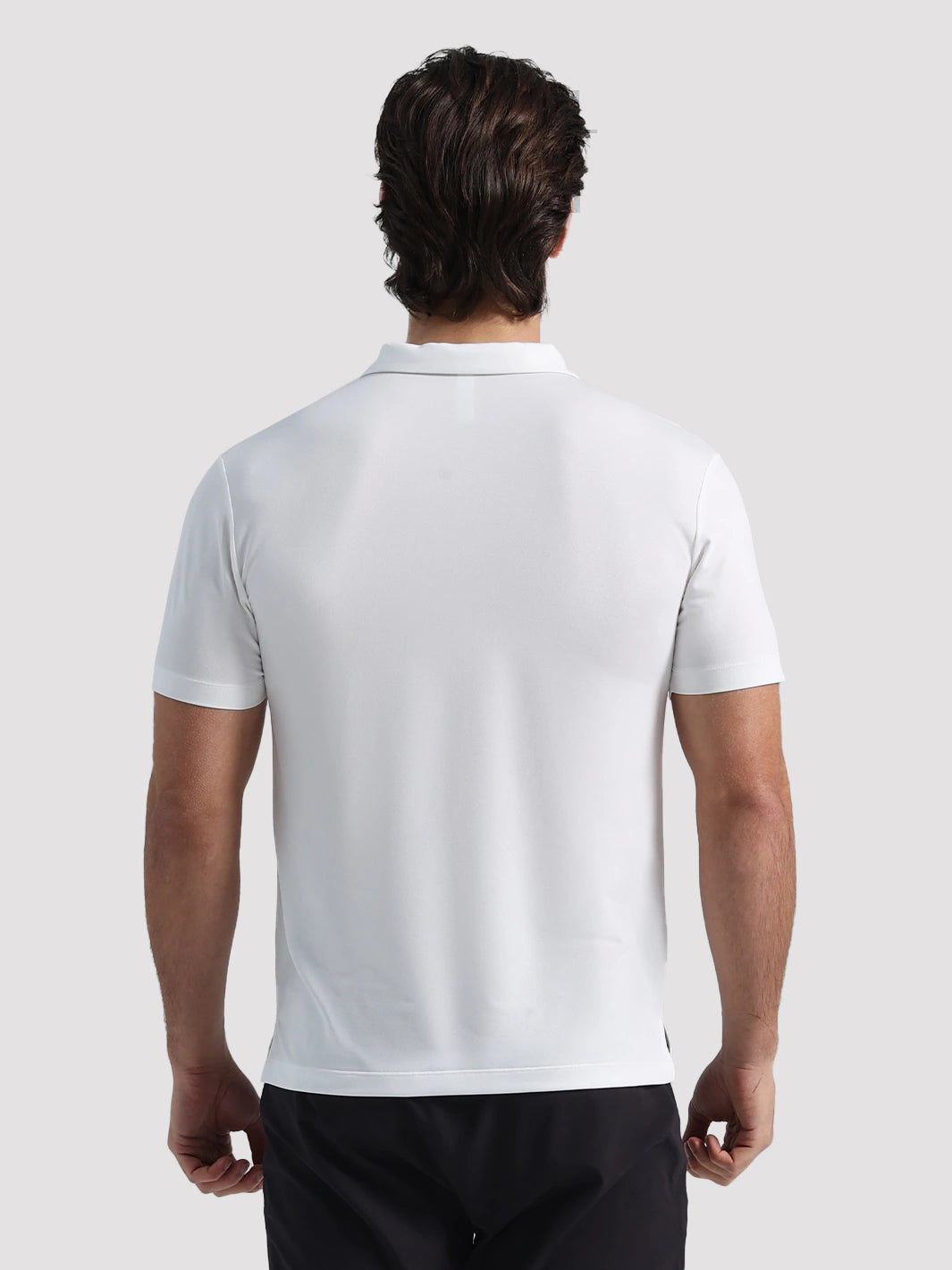 Polo da uomo UPF 50+ ad asciugatura rapida e ad alte prestazioni per abbigliamento sportivo
