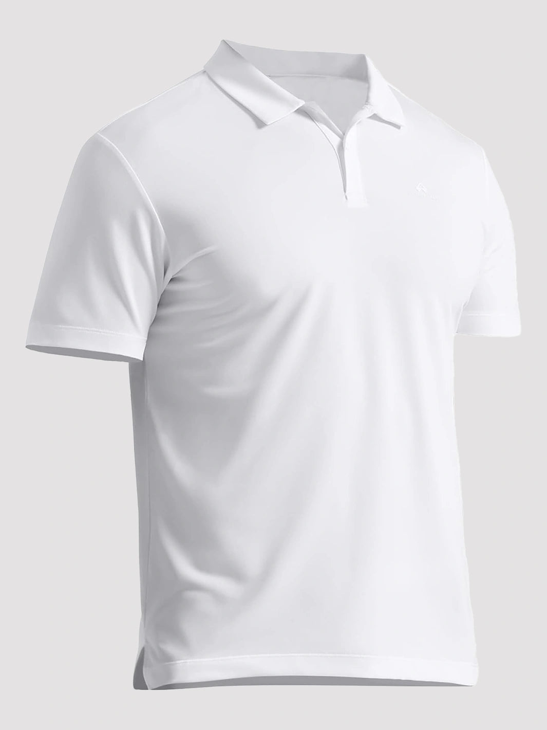 Polo da uomo UPF 50+ ad asciugatura rapida e ad alte prestazioni per abbigliamento sportivo