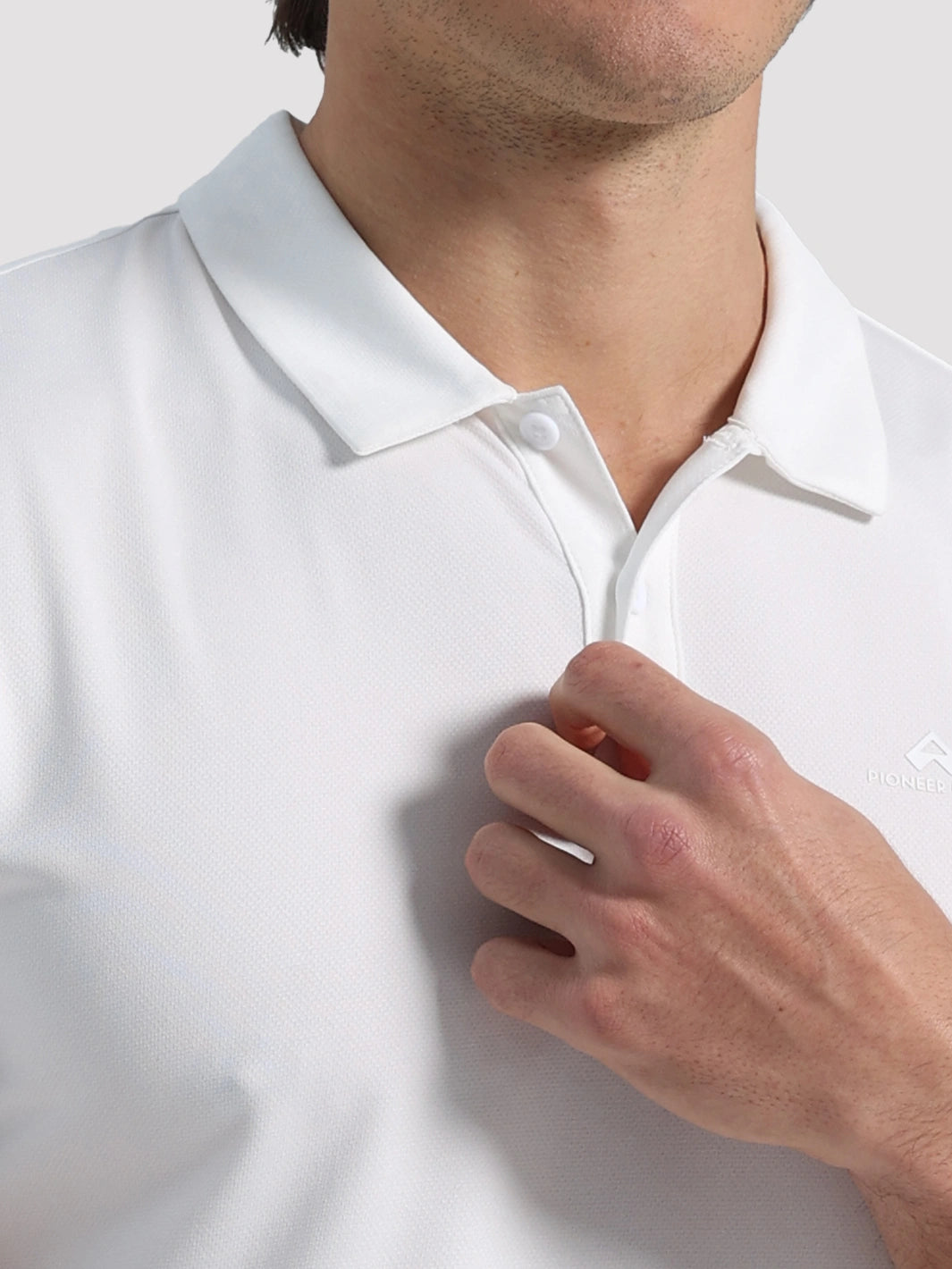 Polo da uomo UPF 50+ ad asciugatura rapida e ad alte prestazioni per abbigliamento sportivo