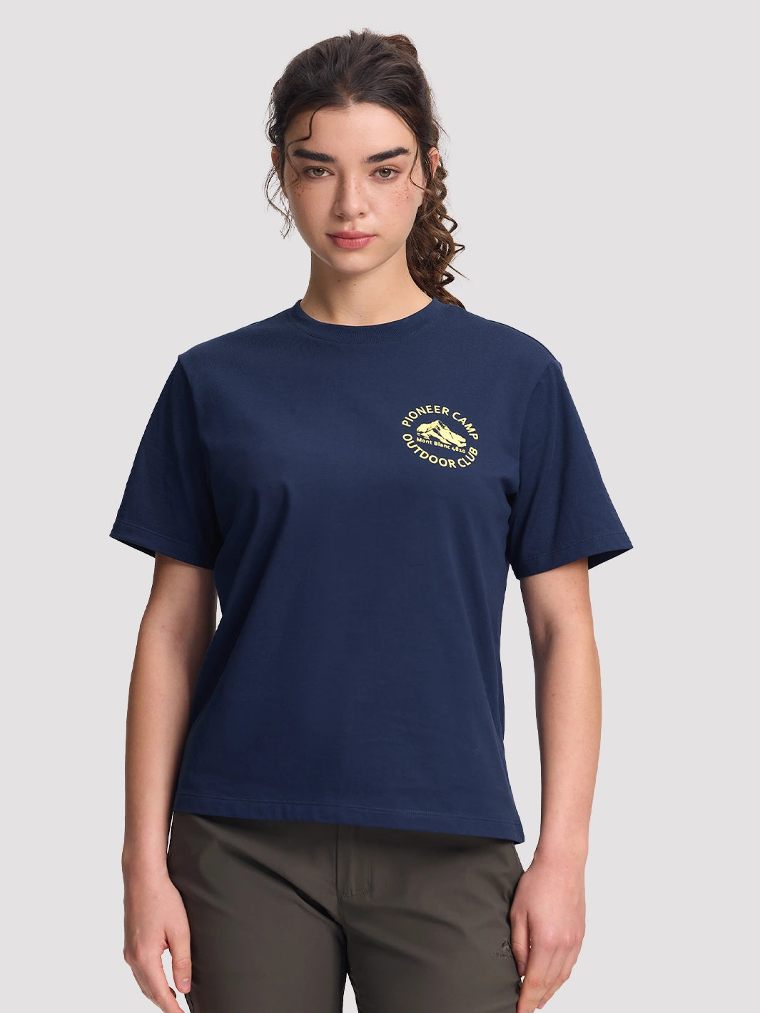 Women's Mont Blanc Graphic Print T-Shirt PIONEER CAMP