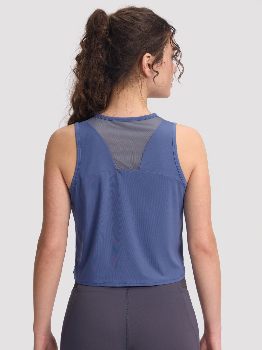 Verstellbares bauchfreies Sport-Tanktop für Damen