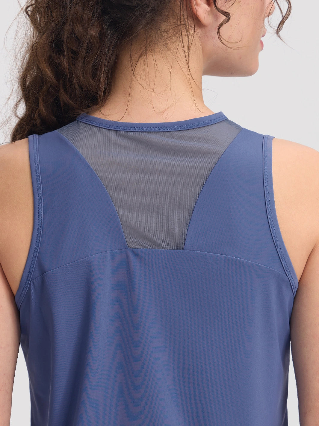 Verstellbares bauchfreies Sport-Tanktop für Damen