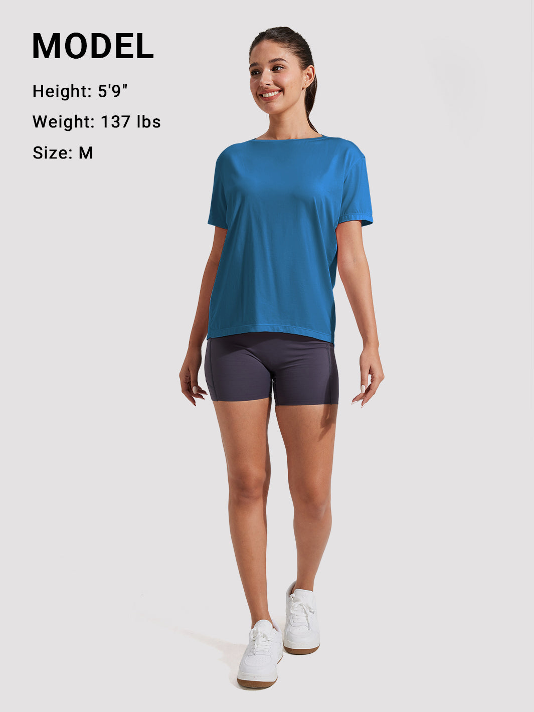 Women's Loose-Fit Boat Neck Tee