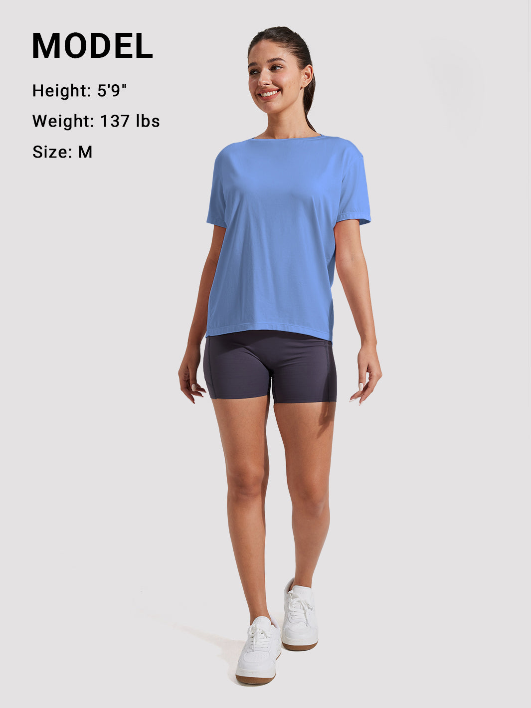 Women's Loose-Fit Boat Neck Tee