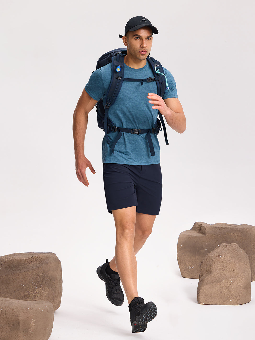Men's 7-Inch Quick-Dry Hiking Shorts PIONEER CAMP