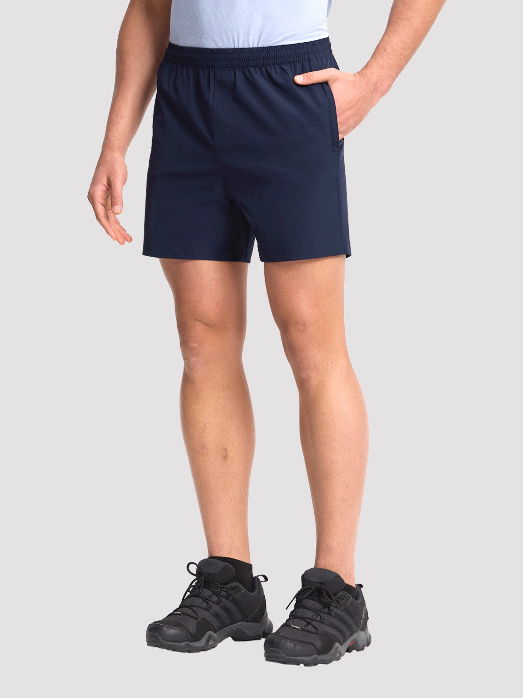Men's 5-Inch Lightweight Hiking Shorts PIONEER CAMP