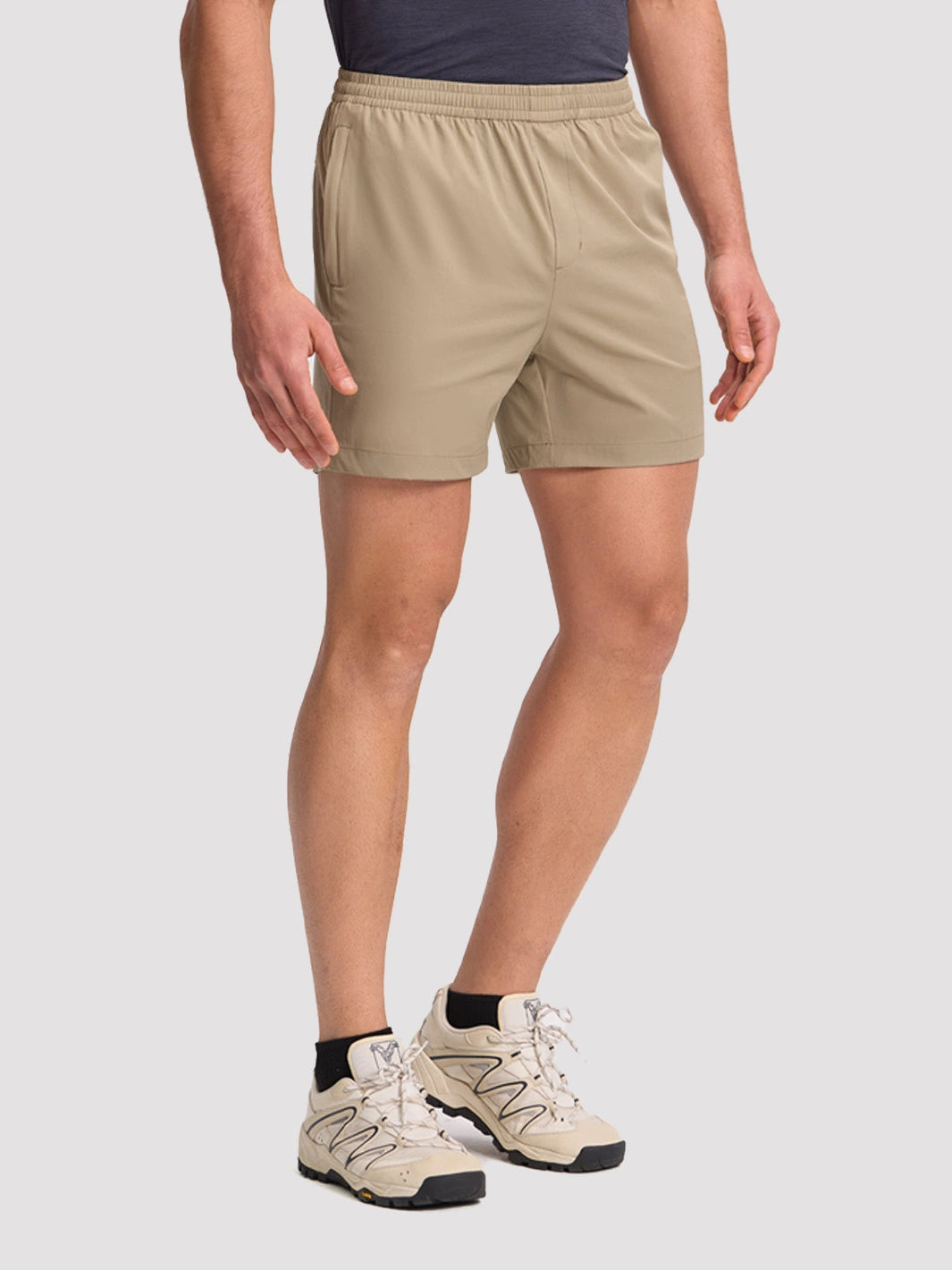 Men's 5-Inch Lightweight Hiking Shorts PIONEER CAMP
