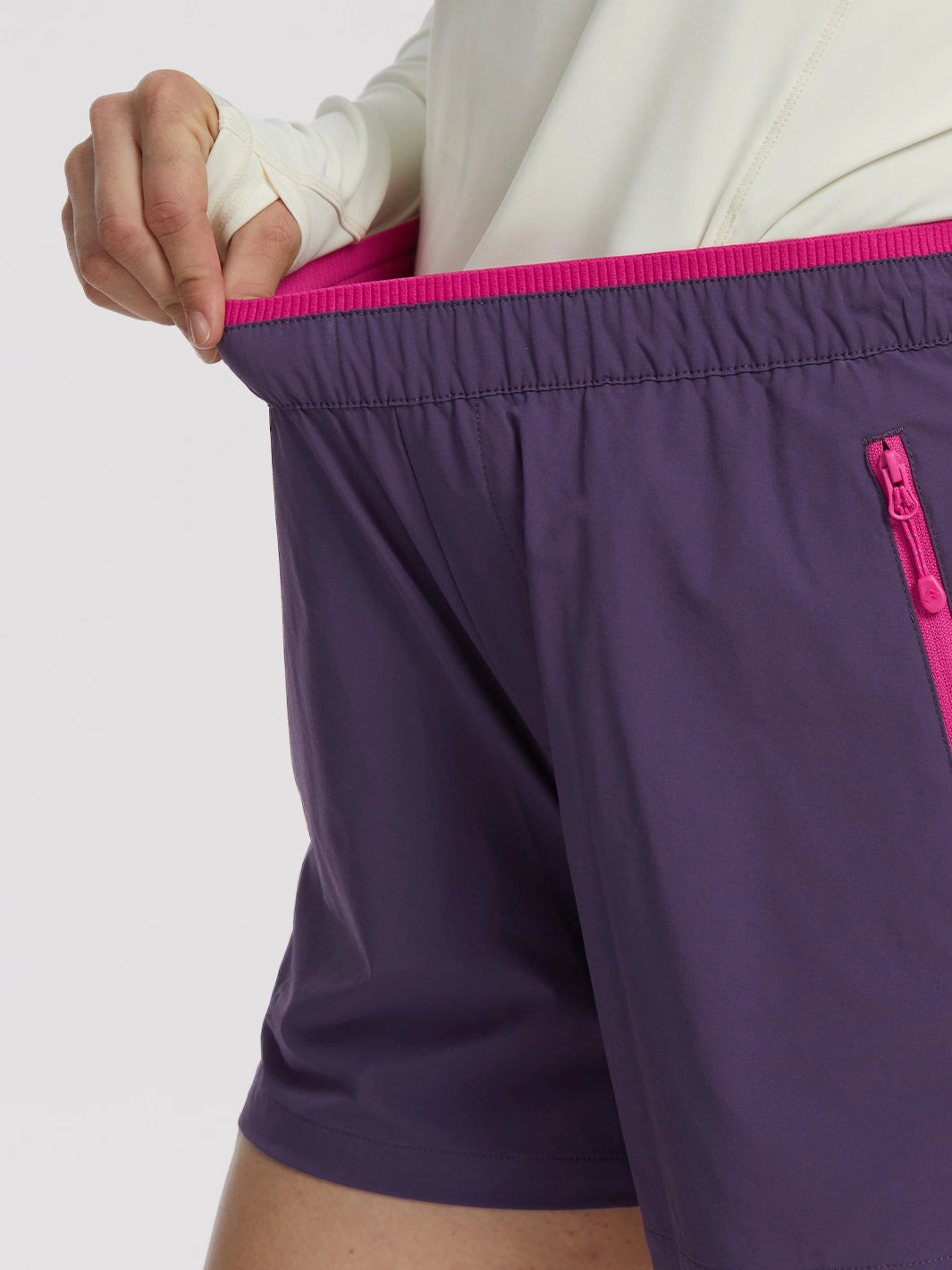 Women's Water-Repellent Hiking Shorts PIONEER CAMP