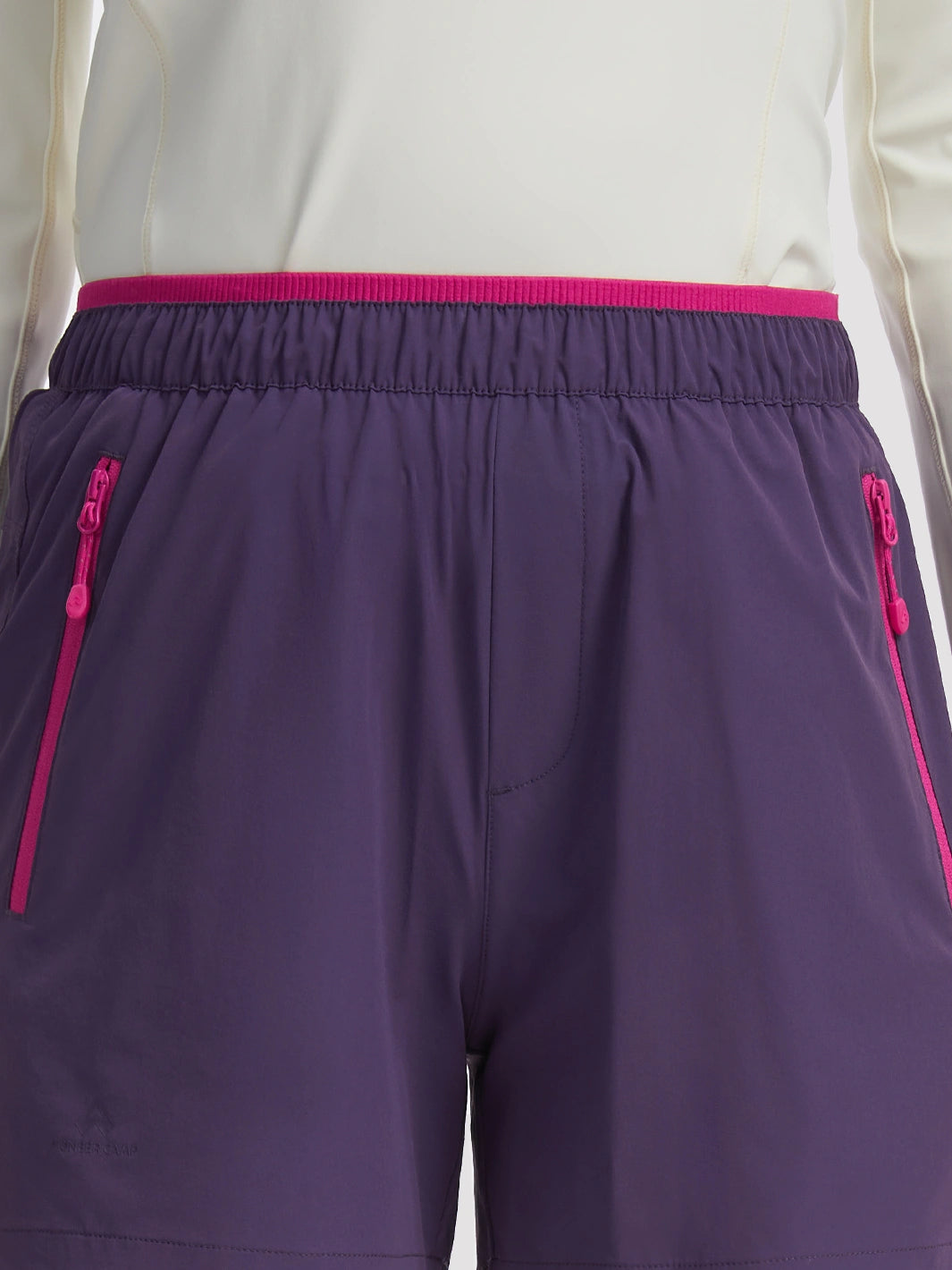 Women's Water-Repellent Hiking Shorts PIONEER CAMP