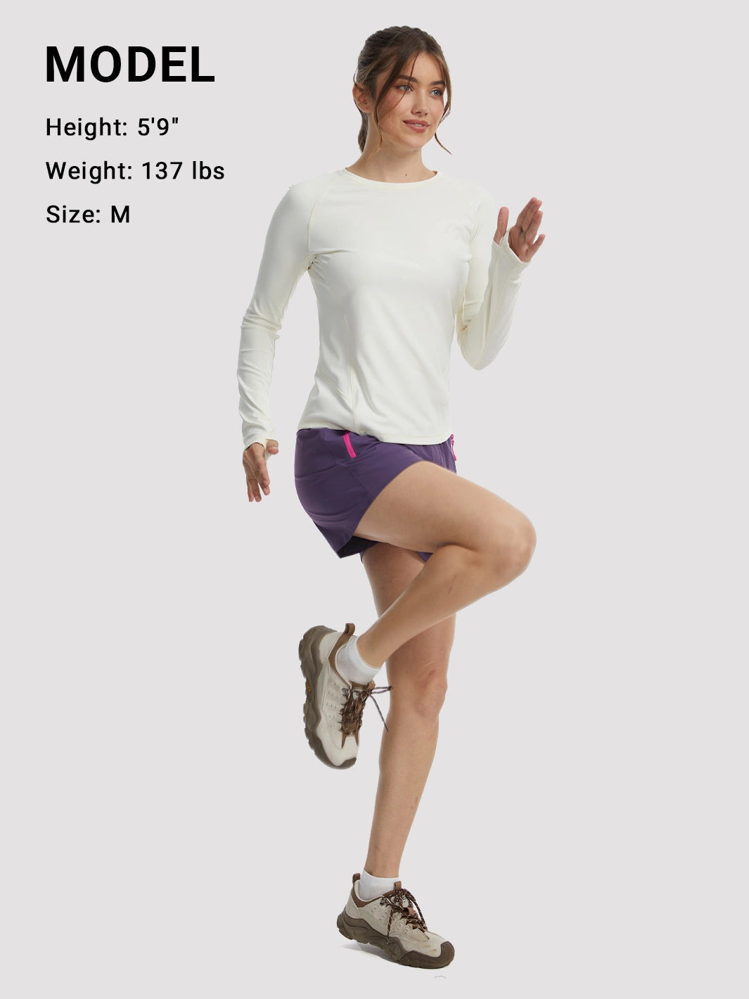 Women's Water-Repellent Hiking Shorts PIONEER CAMP