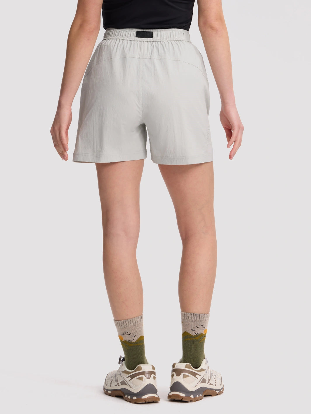 Pantalones cortos de senderismo de secado rápido para mujer con protección solar UPF 50+