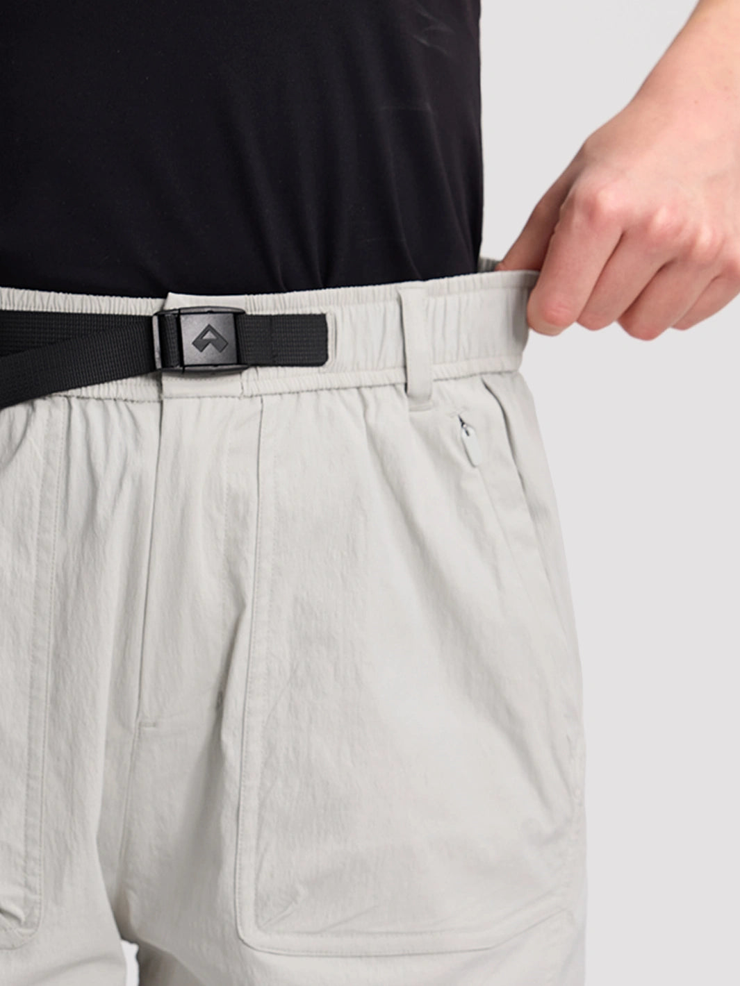 Pantalones cortos de senderismo de secado rápido para mujer con protección solar UPF 50+