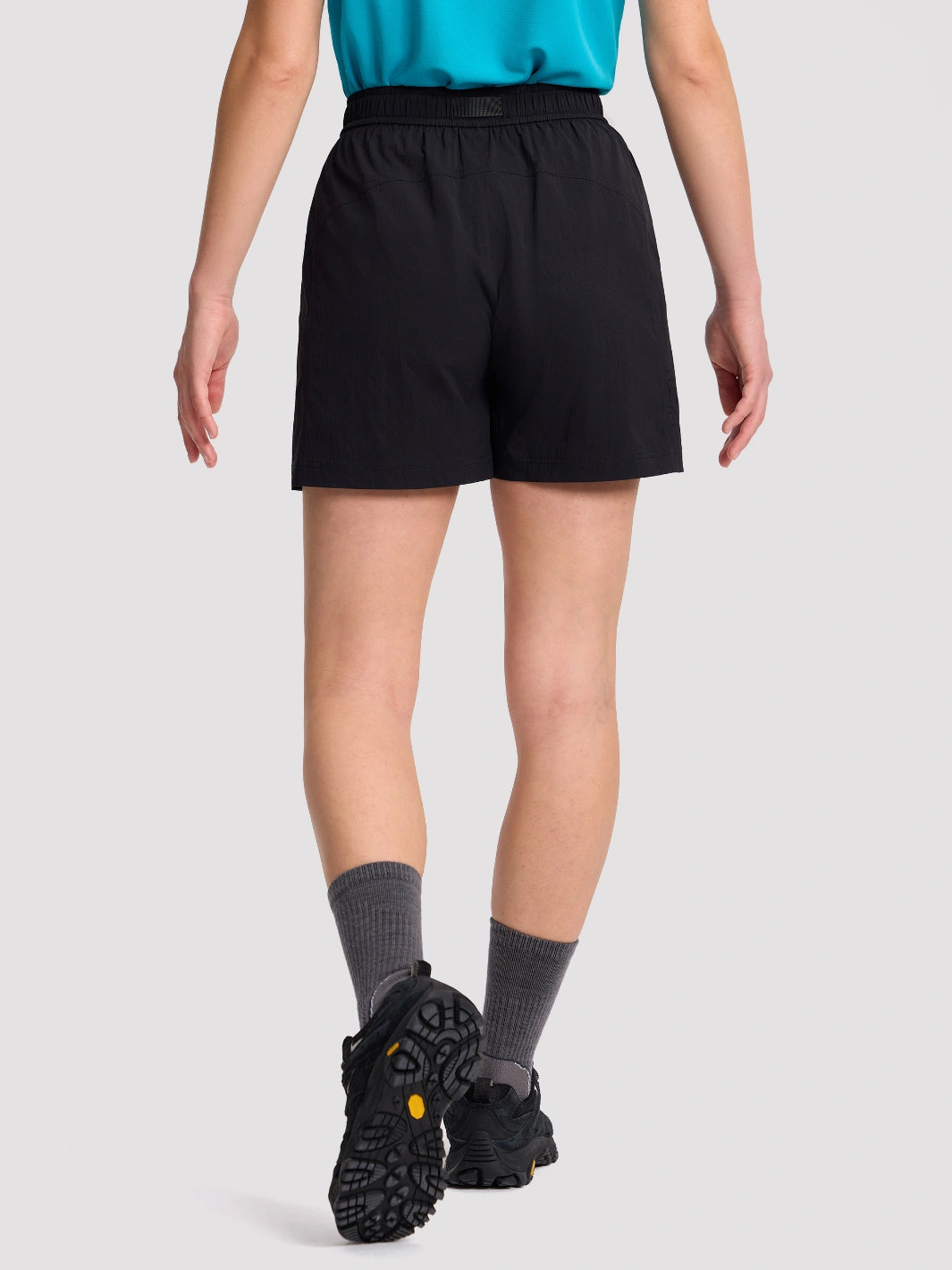 Pantalones cortos de senderismo de secado rápido para mujer con protección solar UPF 50+